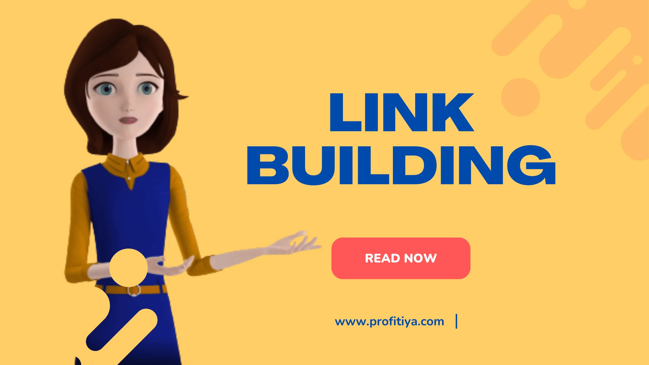 Link building for website authority building